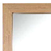 Aeris Natural Floor Mirror